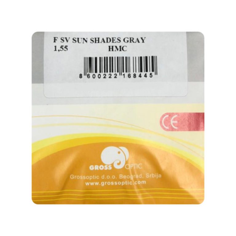 Gross SV SUN Shades grey 1.55HMC