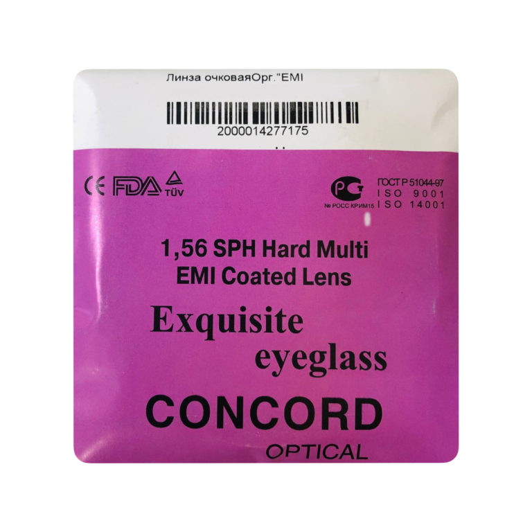 Линза Concord 1,56 HMC (2 линзы)